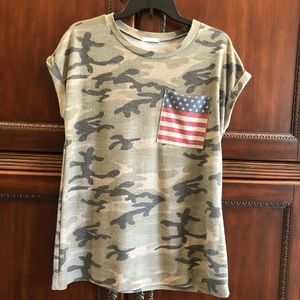 Cute camo / USA shirt